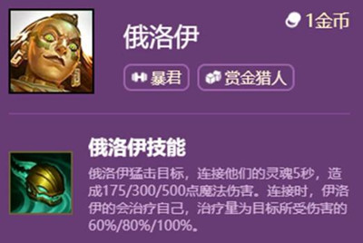 云顶之弈s6俄洛伊技能介绍
