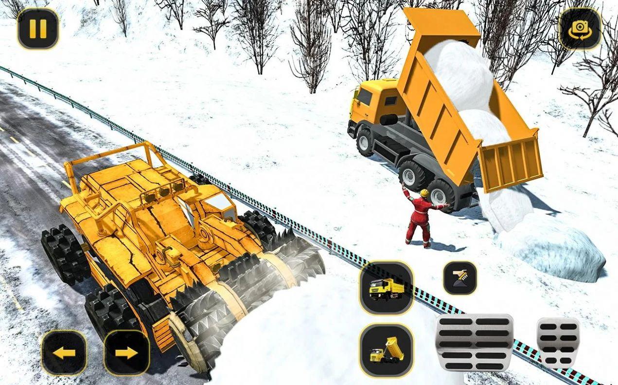 雪地货车模拟运输截图2