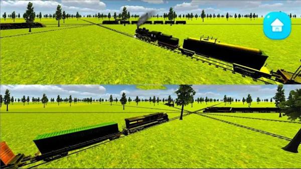 火车碰撞铁路模拟截图1