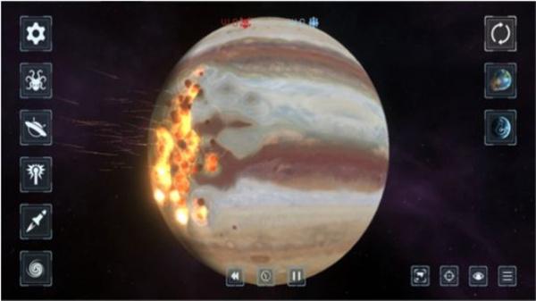 行星爆炸模拟器截图2