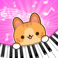 猫咪钢琴块