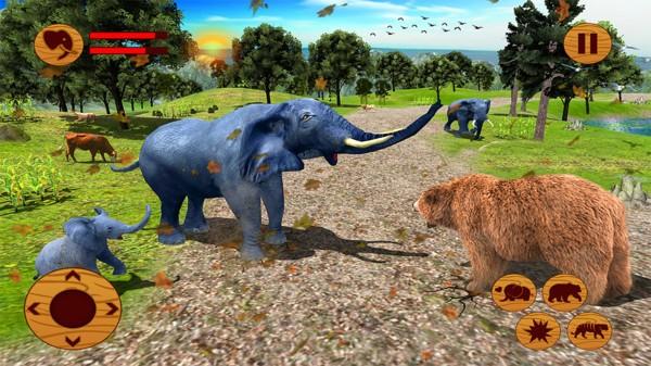 野生大象家庭模拟器截图3