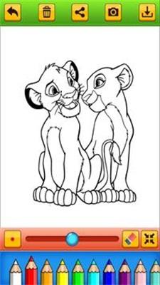 狮子家族图画书截图2