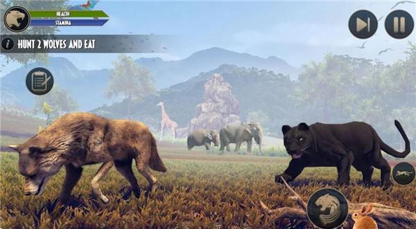 荒野豹动物生活模拟截图1