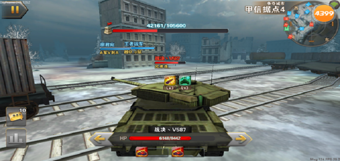 坦克射击游戏