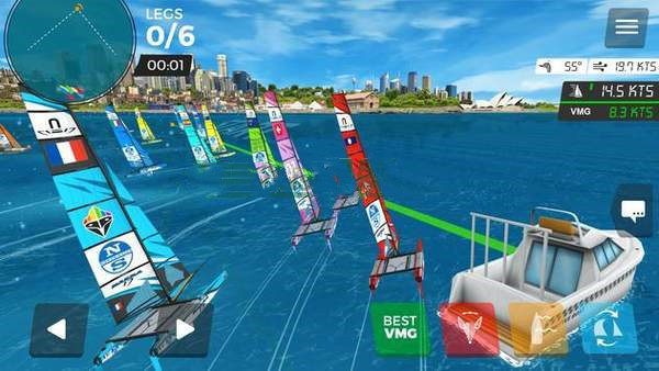 海上虚拟帆船赛VR Inshore截图2