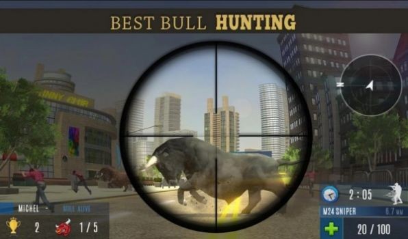 狂野的公牛Bull Hunting截图2
