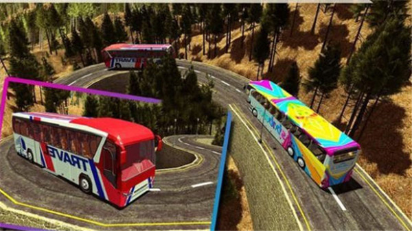 山地越野巴士驾驶模拟器游戏说明
