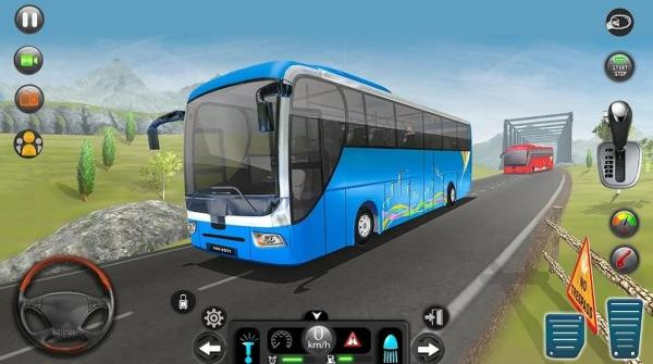 山地越野巴士驾驶模拟器游戏说明