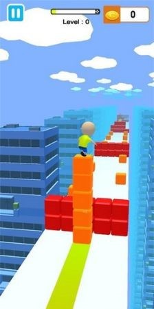 Cube Surfing Block Ride果冻块冲浪3D截图1