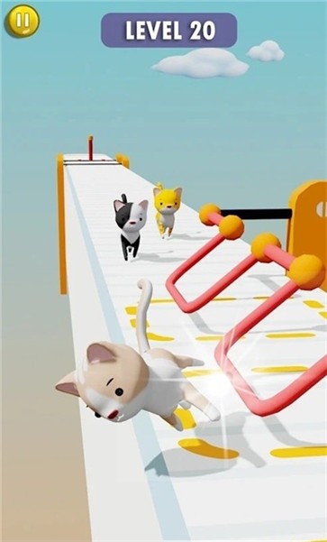 猫咪障碍赛3D截图3