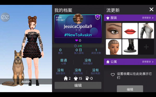模拟生活3d虚拟世界中文版Avakin Life
