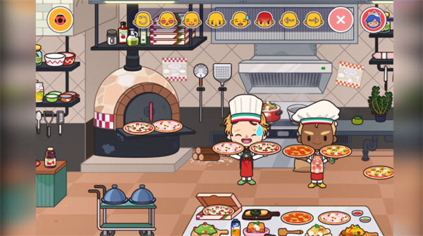 米加小镇世界2022披萨店