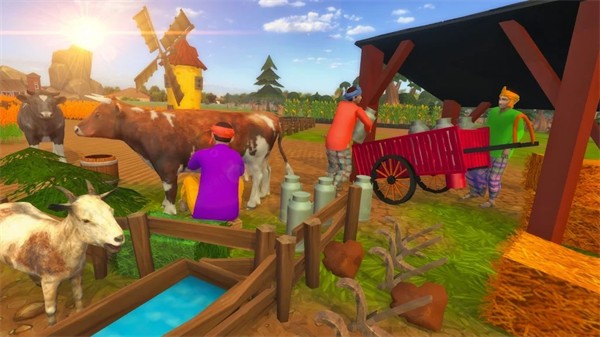 农场小镇模拟器3D截图1