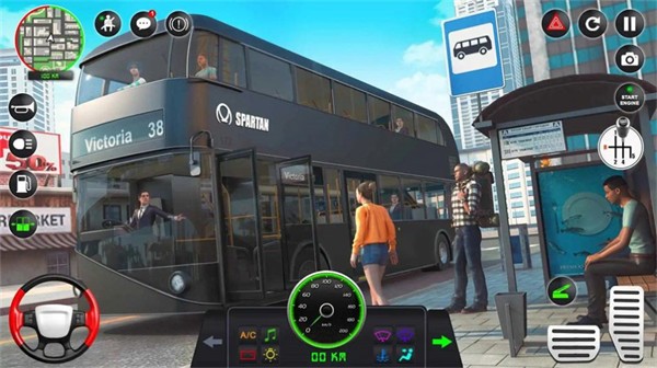 城市长途汽车模拟器3D截图2