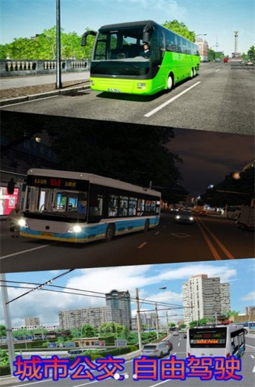 模拟大巴公交车驾驶老司机截图3
