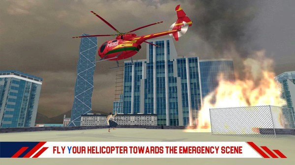 消防直升机救援截图1