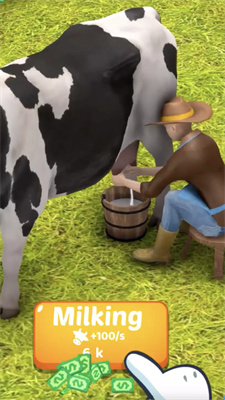 模拟奶牛养殖