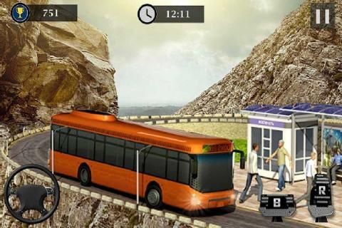 山坡巴士模拟器截图1