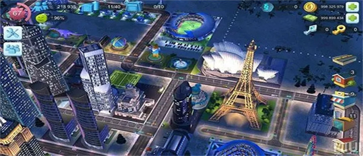 大型城市建设游戏
