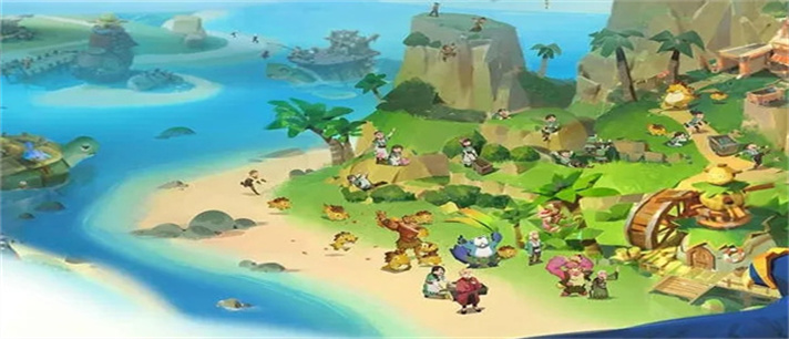 开局在一个岛上发展的游戏