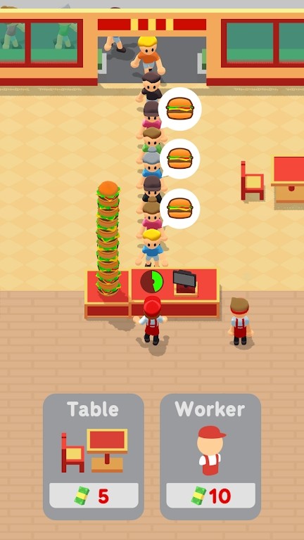 模拟汉堡小店截图2
