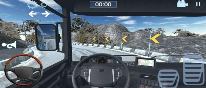 雪地模拟驾驶游戏