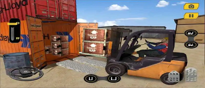 模拟驾驶叉车游戏