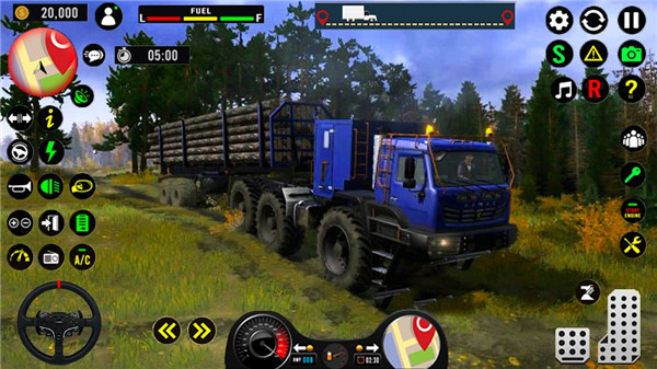 现代越野卡车游戏3D截图1