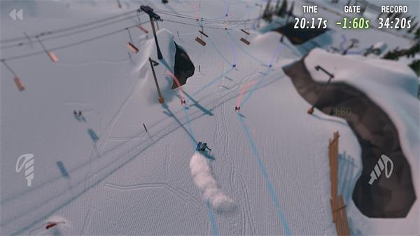 高山滑雪模拟器截图4