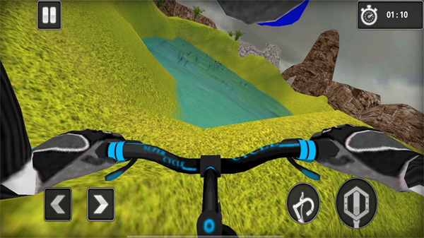 模拟自行车越野截图3
