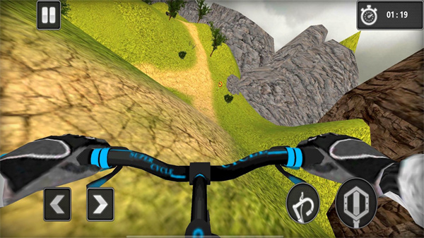 模拟自行车越野截图2