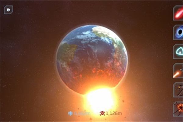 星球爆炸模拟器3D内置功能菜单版截图2