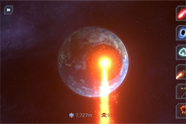 星球爆炸模拟器3D内置功能菜单版截图1