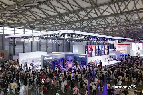 ChinaJoy首日直击：50+款鸿蒙游戏引爆玩家热潮